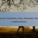 Päivä-yö Testiottelu: Edut, Haasteet, Fanien osallistuminen