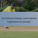 T20 Historia: Kehitys, Avainvaiheet, Legendaariset pelaajat