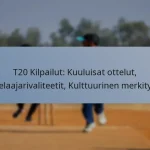 T20 Kilpailut: Kuuluisat ottelut, Pelaajarivaliteetit, Kulttuurinen merkitys
