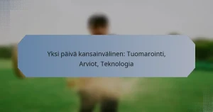 Yksi päivä kansainvälinen: Tuomarointi, Arviot, Teknologia
